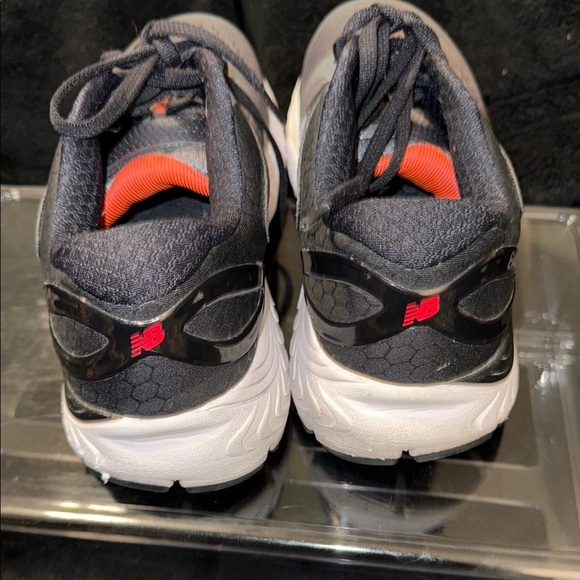 New Balance Charcoal and Black Athletic Sneakers - Picture 7 of 11